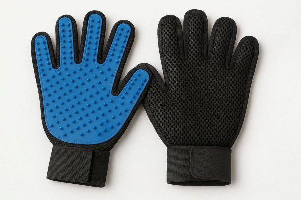 16 Upgrade Mesh Pet Grooming Gloves Breathable Fabric Deshedding Brush Hair Remover Mit For Rapid Drying Bathing Wash