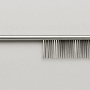 Professional Stainless Steel Pet Grooming Comb Brush Dual Spacing Teeth Hair Styling Tool For Show Dogs