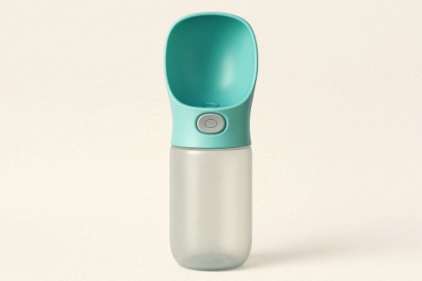 Squeeze Type Pet Water Bottle Portable Dog Travel Cup Auto Pump Dispenser Container For Active Jogging Running