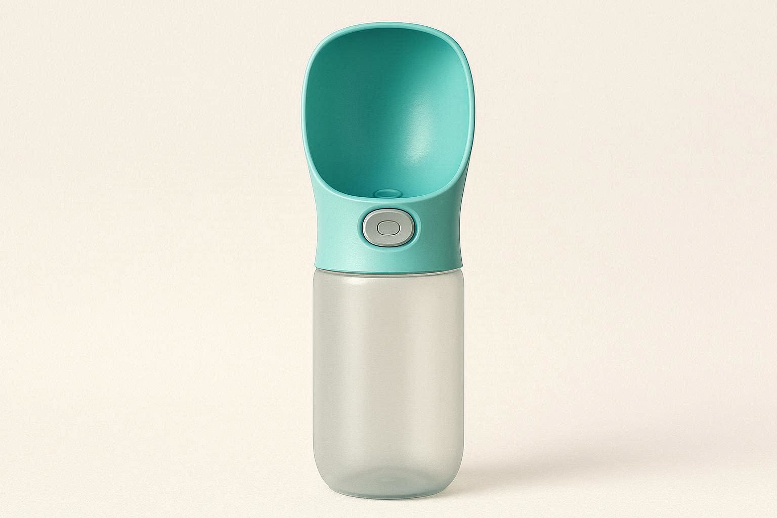 Squeeze Type Pet Water Bottle Portable Dog Travel Cup Auto Pump Dispenser Container For Active Jogging Running - Image 1